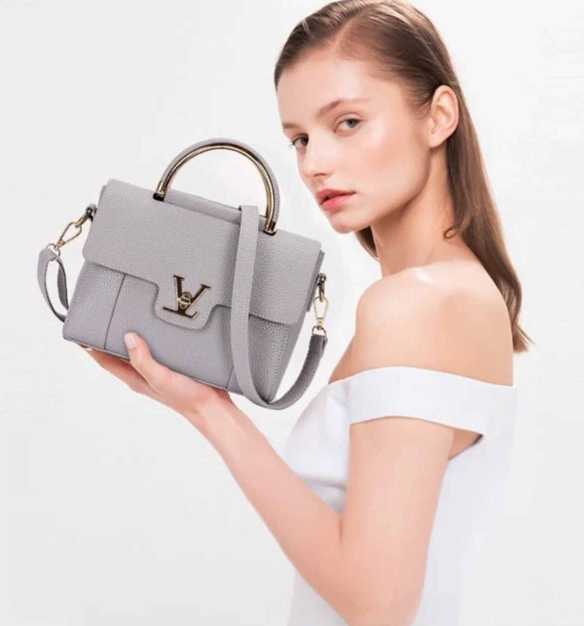 NUEVO BOLSO DE LUJO EN CUERO PARA MUJER